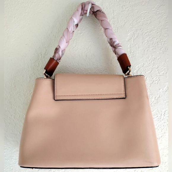 Charles & Keith Scarf Wrapped Handle Handbag - Picture 7 of 12